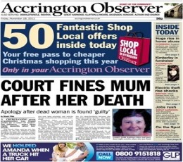Accrington Observer Newspaper
