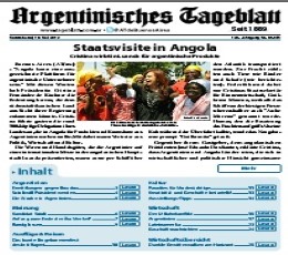 Argentinisches Tageblatt Newspaper