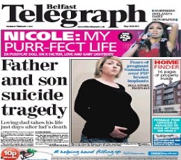 The Belfast Telegraph Newspaper