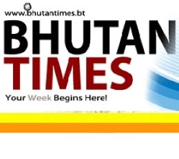 Bhutan Times Newspaper