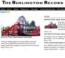 Burlington Record Newspaper