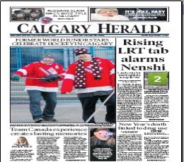 Calgary Herald Newspaper