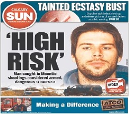 Calgary Sun Newspaper