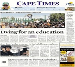 Cape Times Newspaper