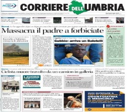 Corriere dell'Umbria Newspaper