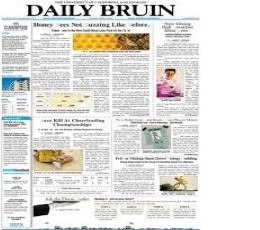 Daily Bruin Newspaper