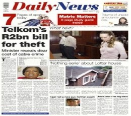 Daily News Durban epaper