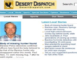 Desert Dispatch Newspaper
