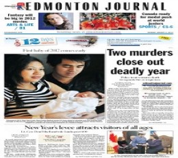 Edmonton Journal Newspaper