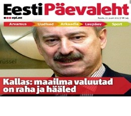 Eesti Päevaleht Newspaper