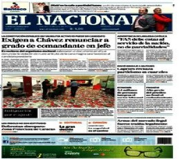 El Nacional Newspaper