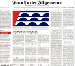 Frankfurter Allgemeine Zeitung Newspaper