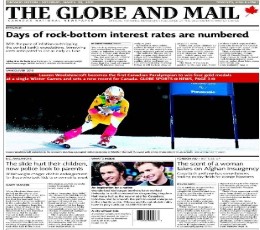 The Globe and Mail epaper
