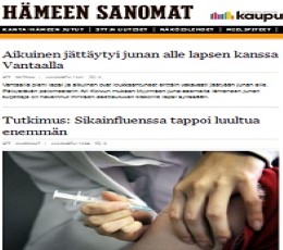 Hämeen Sanomat Newspaper