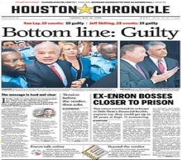 Houston Chronicle Newspaper