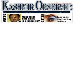 Kashmir Observer Newspaper