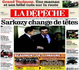La Dépêche du Midi Newspaper