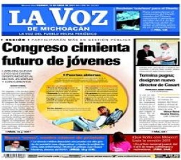 La Voz de Michoacán Newspaper