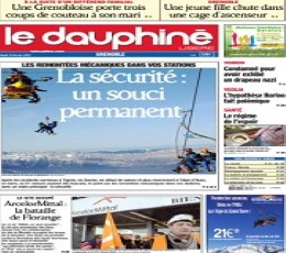 Le Dauphiné Libéré Newspaper