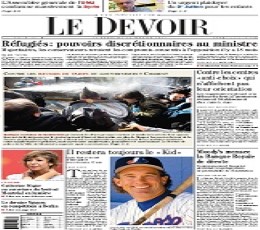 Le Devoir Newspaper