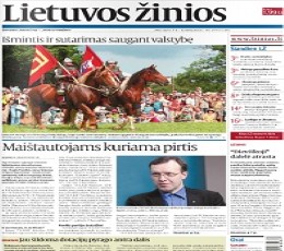 Lietuvos žinios Newspaper