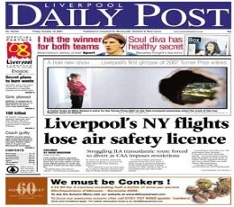 Liverpool Daily Post Newspaper