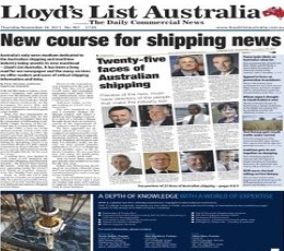 Lloyd's List Australia Newspaper