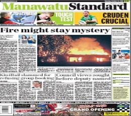 Manawatu Standard Newspaper
