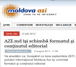 Moldova Azi Newspaper