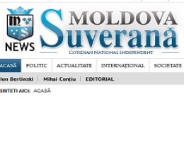 Moldova Suverană Newspaper
