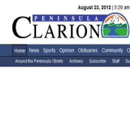 Peninsula Clarion Newspaper