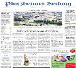 Pforzheimer Zeitung Newspaper