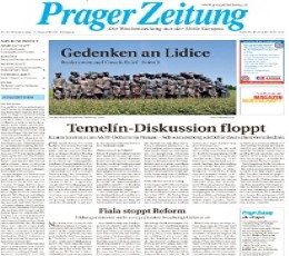 Prager Zeitung Newspaper