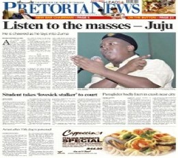 Pretoria News Newspaper