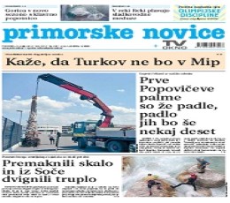 Primorske novice Newspaper
