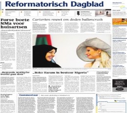 Reformatorisch Dagblad Newspaper
