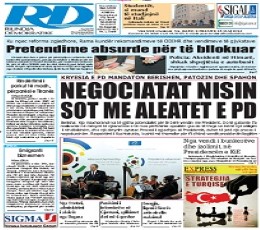 Rilindja Demokratike Newspaper