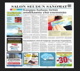 Salon Seudun Sanomat Newspaper