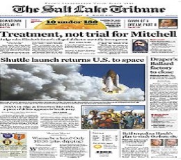 The Salt Lake Tribune Newspaper