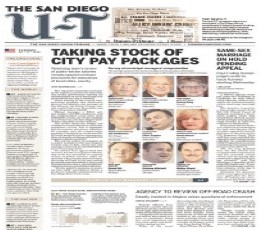 U-T San Diego Newspaper