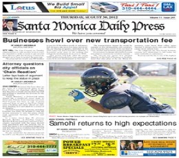 Santa Monica Daily Press Newspaper