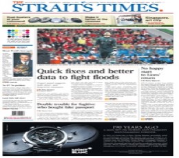 The Straits Times Newspaper