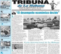 Tribuna de La Habana Newspaper