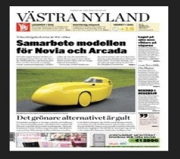 Västra Nyland Newspaper