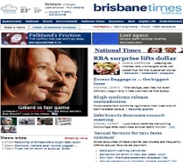 Brisbane Times Newspaper