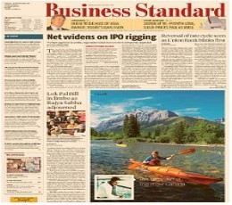 Business Standard Newspaper