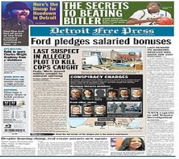 Detroit Free Press Newspaper