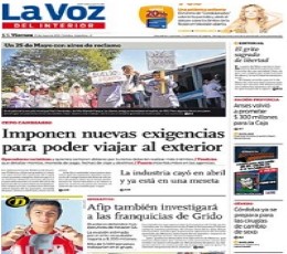 La Voz del Interior Newspaper