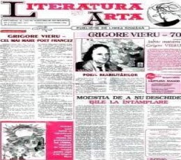 Literatura şi Arta Newspaper