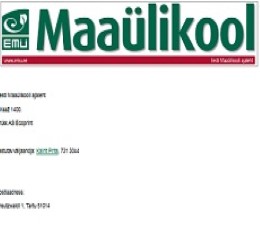 Maaülikool epaper